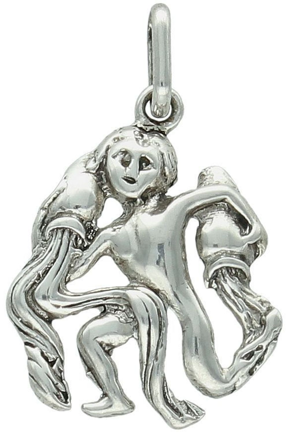 Zawieszka srebrna WODNIK srebro próba 925, AP18-073 WODNIK Elegancka zawieszka srebrna z symbolem Wodnika, wykonana z srebra próby 925, to doskonała biżuteria dla osób urodzonych pod 1.jpg